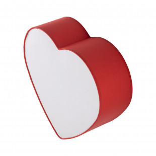 Plafon dziecięcy w kształcie serca Heart 38,5x42cm czerwony TK Lighting