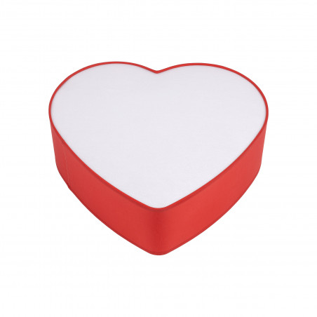 Plafon dziecięcy w kształcie serca Heart 38,5x42cm czerwony TK Lighting