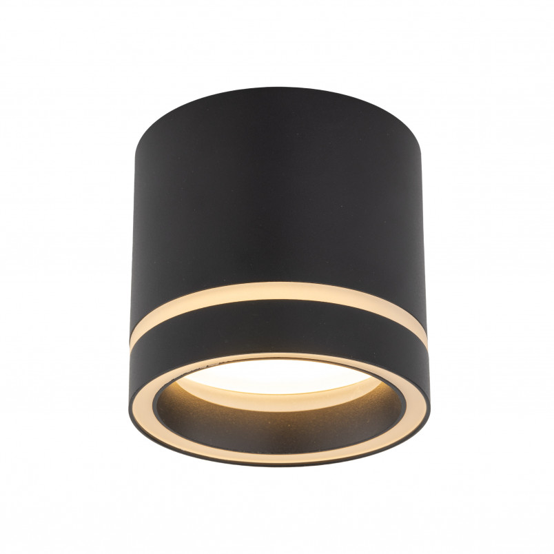 Lampa spot tuba z żarówką LED Jet 8,5cm czarna TK Lighting