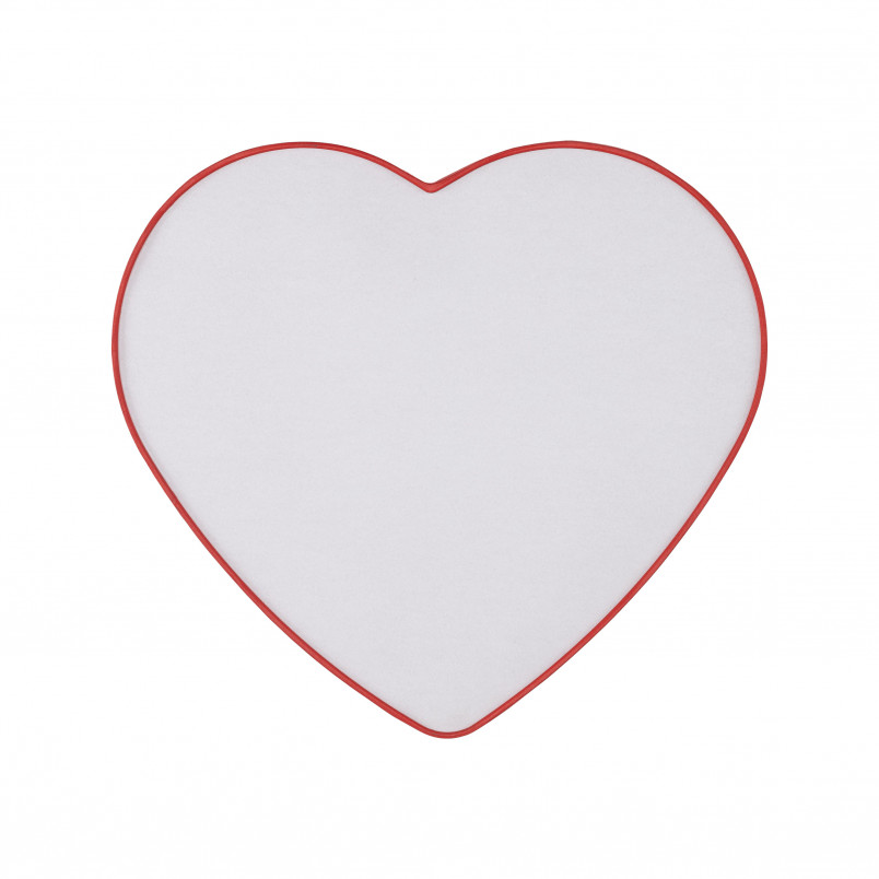Plafon dziecięcy w kształcie serca Heart 38,5x42cm czerwony TK Lighting