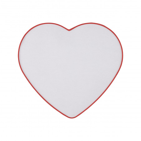 Plafon dziecięcy w kształcie serca Heart 38,5x42cm czerwony TK Lighting