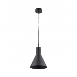 Lampa wisząca metalowa loft Jump 18cm czarna TK Lighting