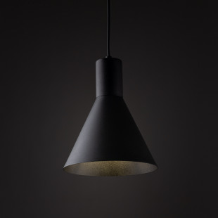 Lampa wisząca metalowa loft Jump 18cm czarna TK Lighting