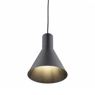 Lampa wisząca metalowa loft Jump 18cm czarna TK Lighting