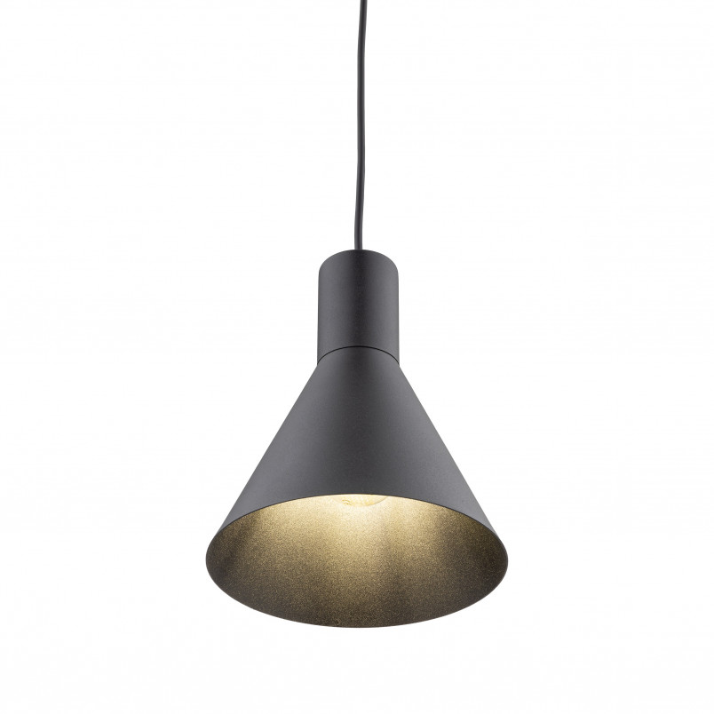 Lampa wisząca metalowa loft Jump 18cm czarna TK Lighting