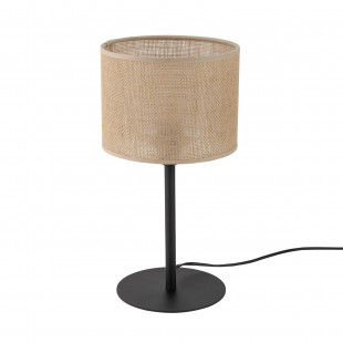 Lampka na szafkę nocną Juta 20cm H39cm brązowa TK Lighting