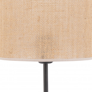 Lampka na szafkę nocną Juta 20cm H52cm brązowa TK Lighting