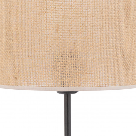 Lampka na szafkę nocną Juta 20cm H52cm brązowa TK Lighting