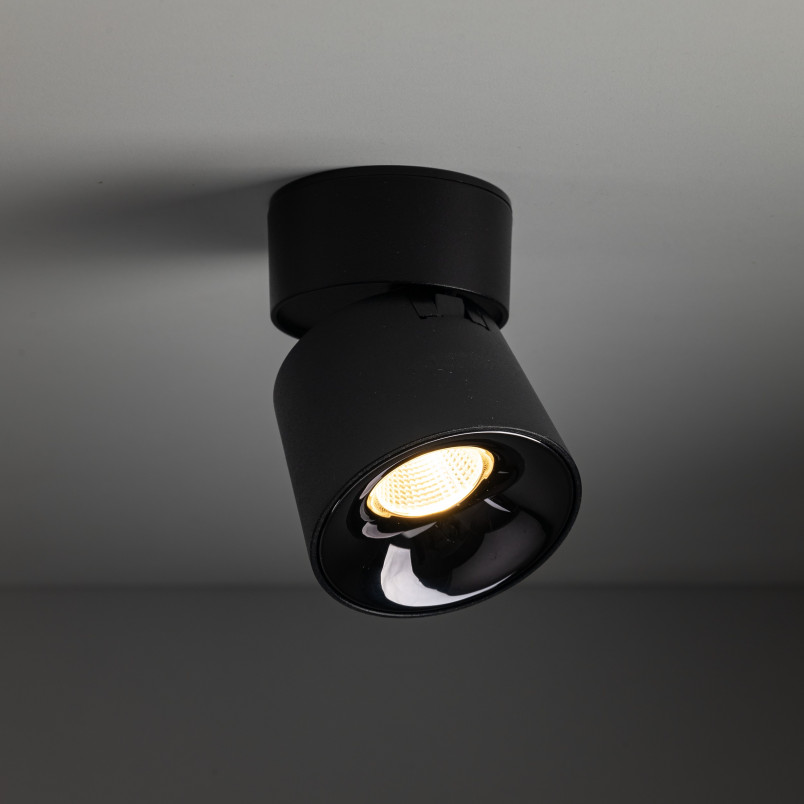 Reflektor sufitowy 1 punktowy Kyoto LED 3000K 7W 6,3cm czarny TK Lighting