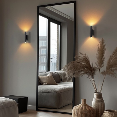Kinkiet góra-dół Lagos czarny TK Lighting