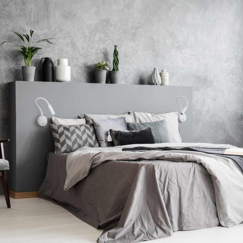 Kinkiet z włącznikiem regulowany Lagos biały TK Lighting