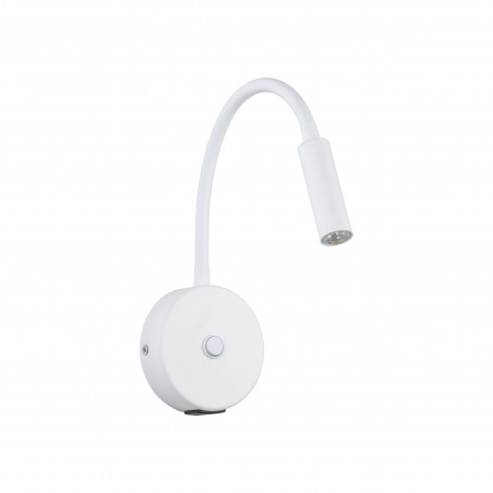 Kinkiet z włącznikiem i usb Lagos biały TK Lighting