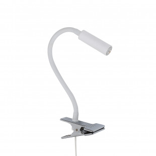 Lampa klips z regulacją Lagos biała TK Lighting