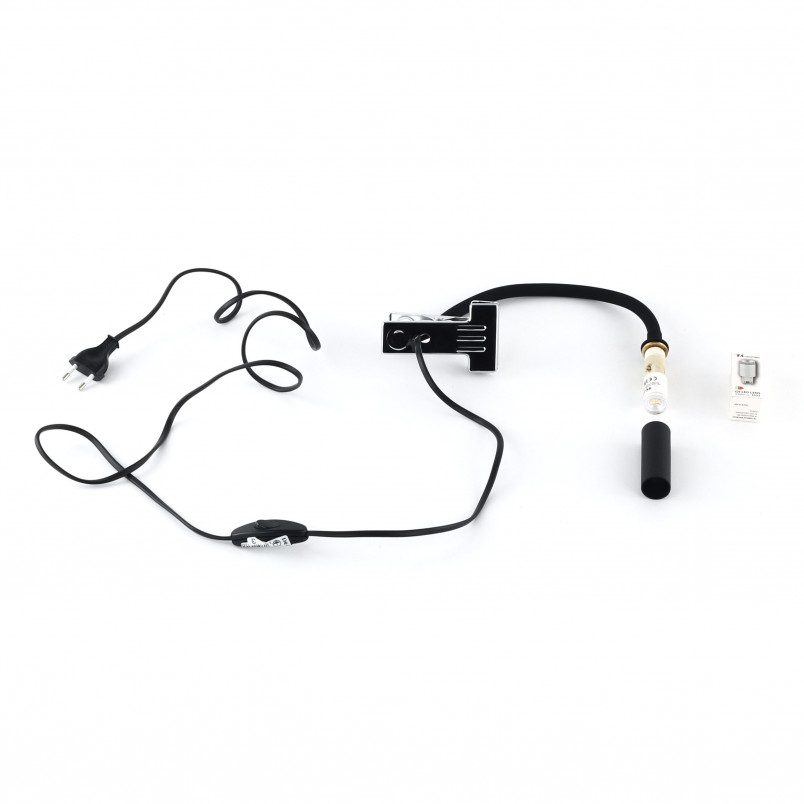 Lampa klips z regulacją Lagos czarna TK Lighting