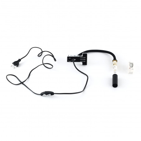 Lampa klips z regulacją Lagos czarna TK Lighting