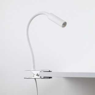 Lampa klips z regulacją Lagos biała TK Lighting