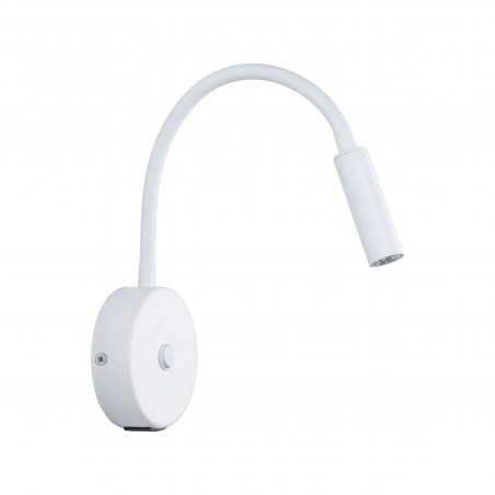 Kinkiet z włącznikiem i usb Lagos biały TK Lighting