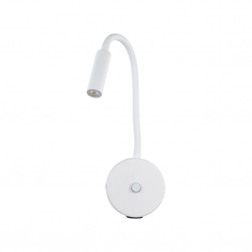 Kinkiet z włącznikiem i usb Lagos biały TK Lighting