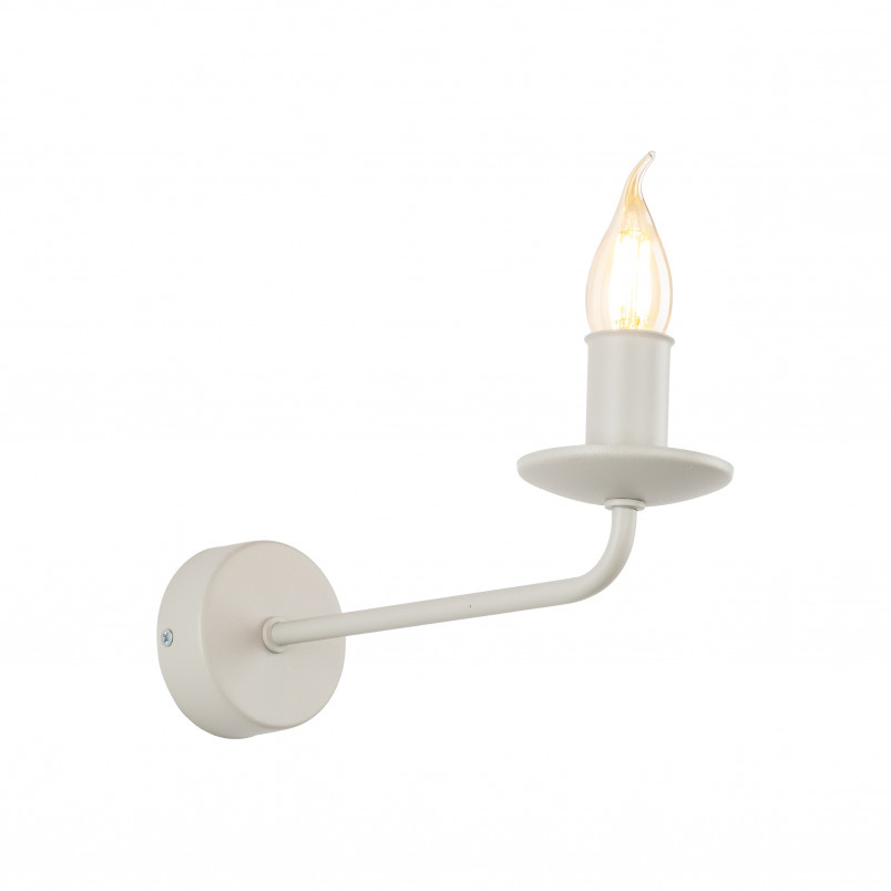 Kinkiet świecznikowy na wysięgniku Limal beżowy TK Lighting