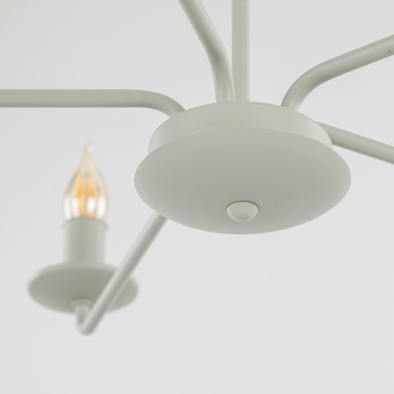 Żyrandol świecznikowy wiszący Limal V 72cm beżowy TK Lighting