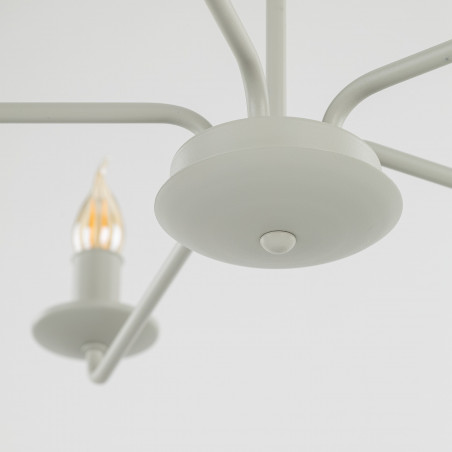 Żyrandol świecznikowy wiszący Limal V 72cm beżowy TK Lighting