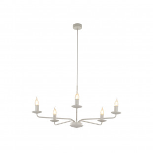 Żyrandol świecznikowy wiszący Limal V 72cm beżowy TK Lighting