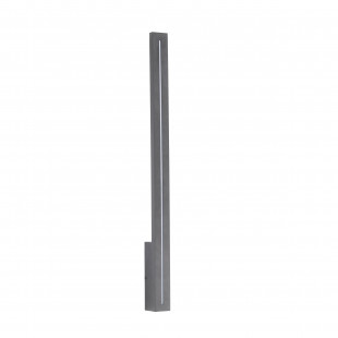 Kinkiet zewnętrzny pionowy Linea LED 3000K IP65 61cm szary TK Lighting