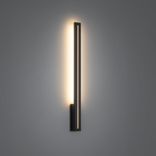 Kinkiet zewnętrzny pionowy Linea LED 3000K IP65 61cm szary TK Lighting