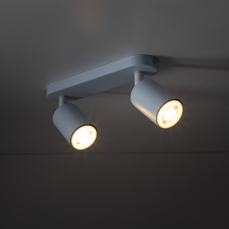 Reflektor sufitowy podwójny Livia błękitny TK Lighting