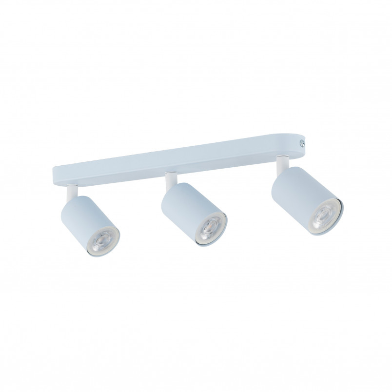 Reflektor sufitowy potrójny Livia błękitny TK Lighting