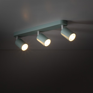 Reflektor sufitowy potrójny Livia miętowy TK Lighting