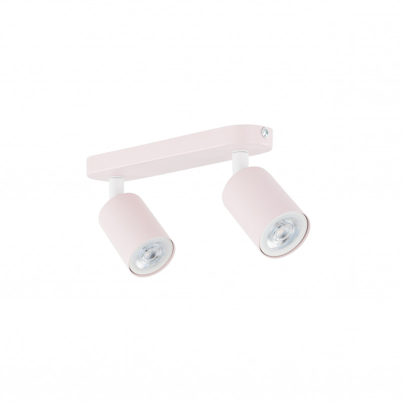 Reflektor sufitowy podwójny Livia różowy TK Lighting