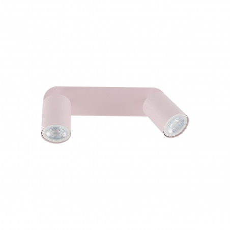 Reflektor sufitowy podwójny Livia różowy TK Lighting