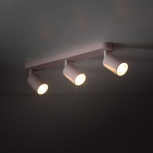 Reflektor sufitowy potrójny Livia różowy TK Lighting