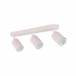 Reflektor sufitowy potrójny Livia różowy TK Lighting