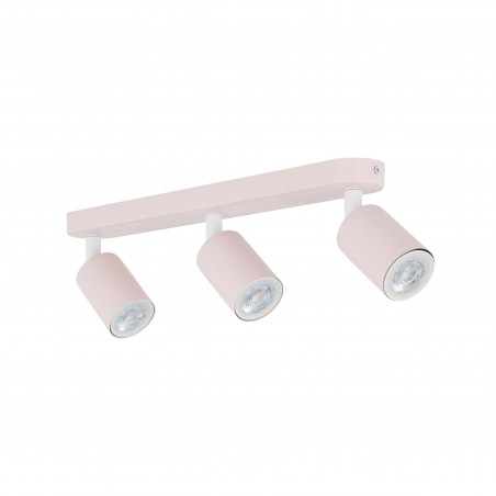 Reflektor sufitowy potrójny Livia różowy TK Lighting