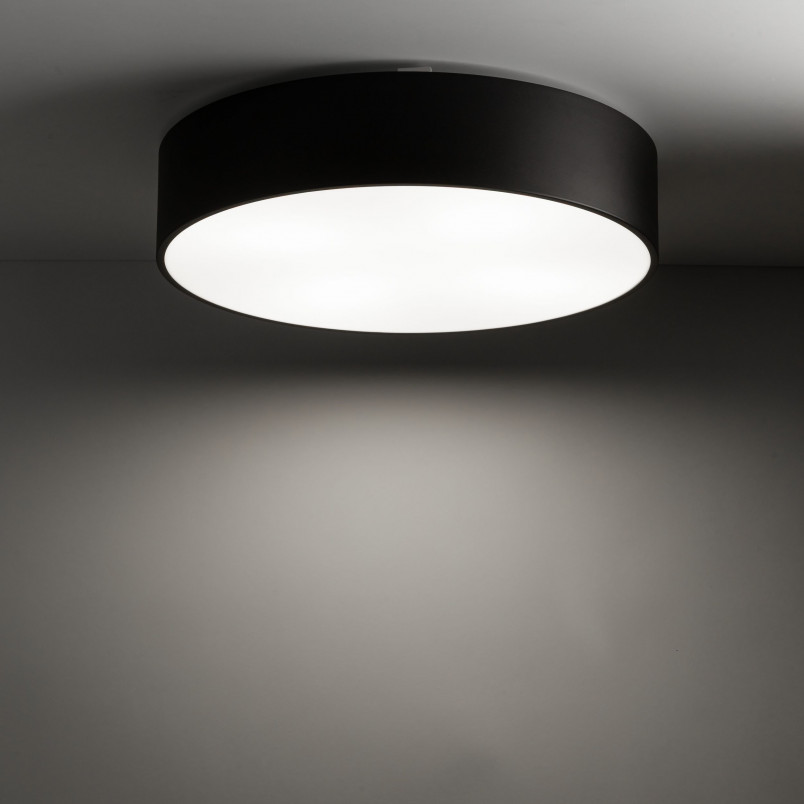 Plafon do łazienki Livo 50cm IP54 czarny TK Lighting