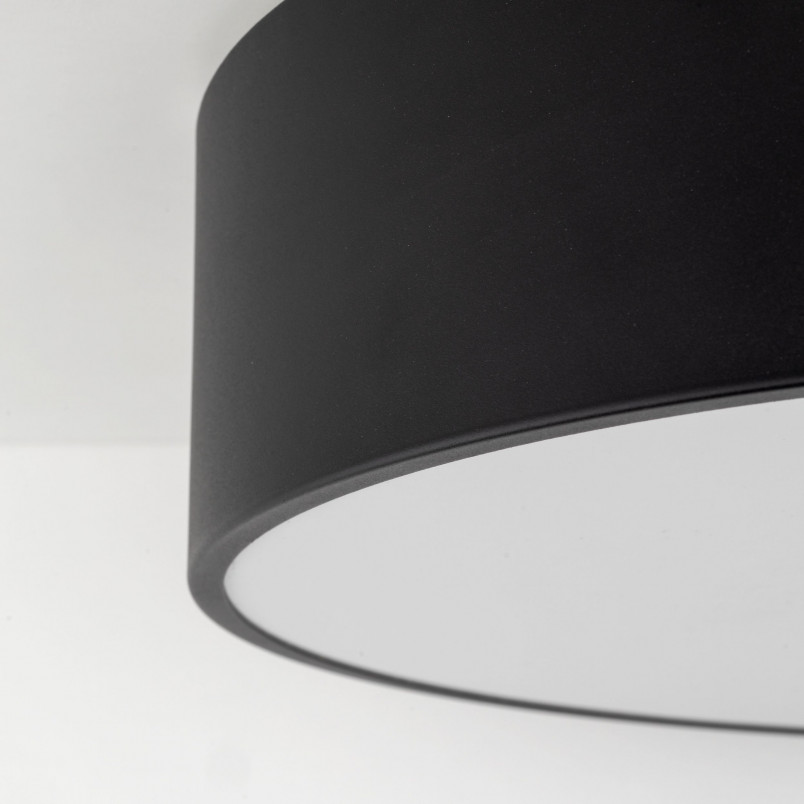 Plafon do łazienki Livo 50cm IP54 czarny TK Lighting