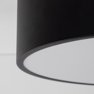 Plafon do łazienki Livo 40cm IP54 czarny TK Lighting