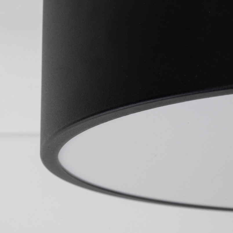 Plafon do łazienki Livo 40cm IP54 czarny TK Lighting