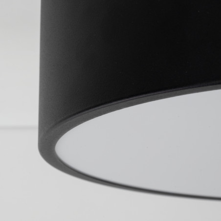 Plafon do łazienki Livo 30cm IP54 czarny TK Lighting