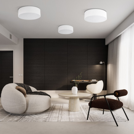 Plafon do łazienki Livo 30cm IP54 biały TK Lighting
