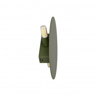 Kinkiet okrągły Luna 20cm zielony TK Lighting