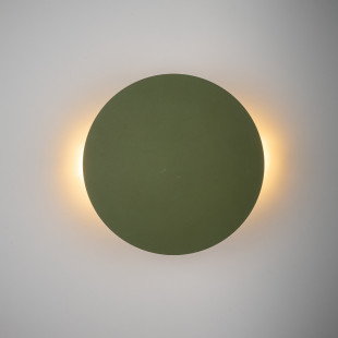 Kinkiet okrągły Luna 20cm zielony TK Lighting