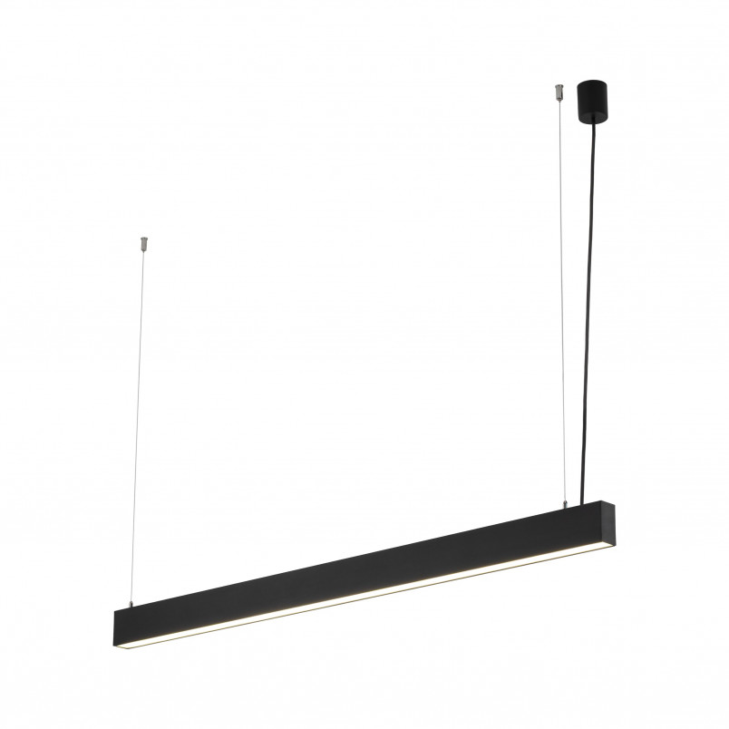 Lampa wisząca podłużna Luxe LED 3000K 120cm czarna TK Lighting