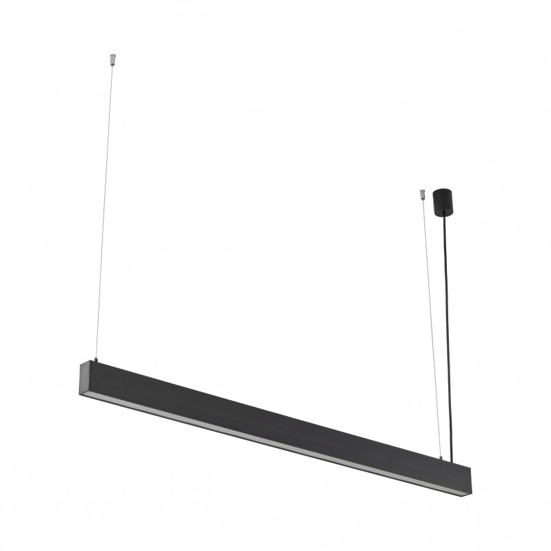 Lampa wisząca podłużna Luxe LED 3000K 120cm czarna TK Lighting