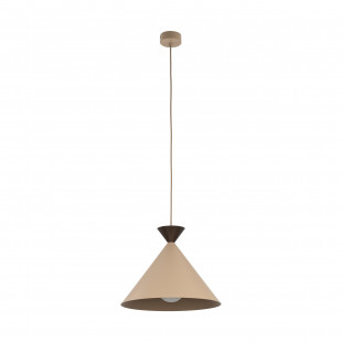 Lampa wisząca stożek Matteo 33cm sabia / brąz TK Lighting