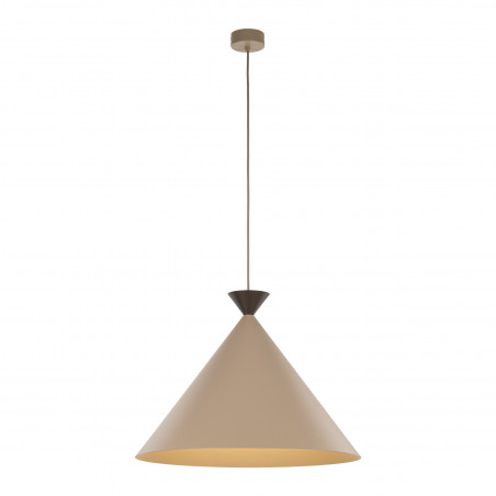 Lampa wisząca stożek Matteo 50cm sabia / brąz TK Lighting