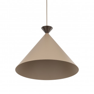 Lampa wisząca stożek Matteo 50cm sabia / brąz TK Lighting
