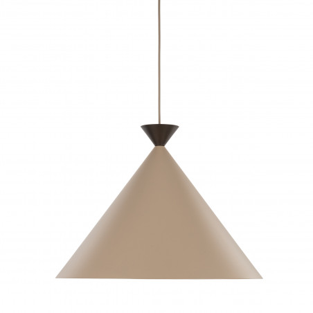 Lampa wisząca stożek Matteo 50cm sabia / brąz TK Lighting